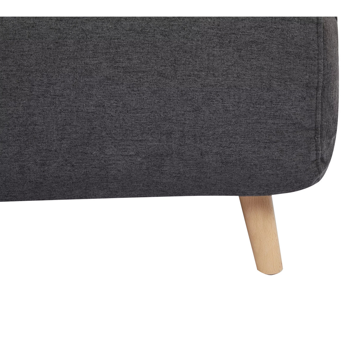 Dark Gray Futon Chair Set of 2 X9558