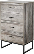 4 Drawer Wood Dresser K489
