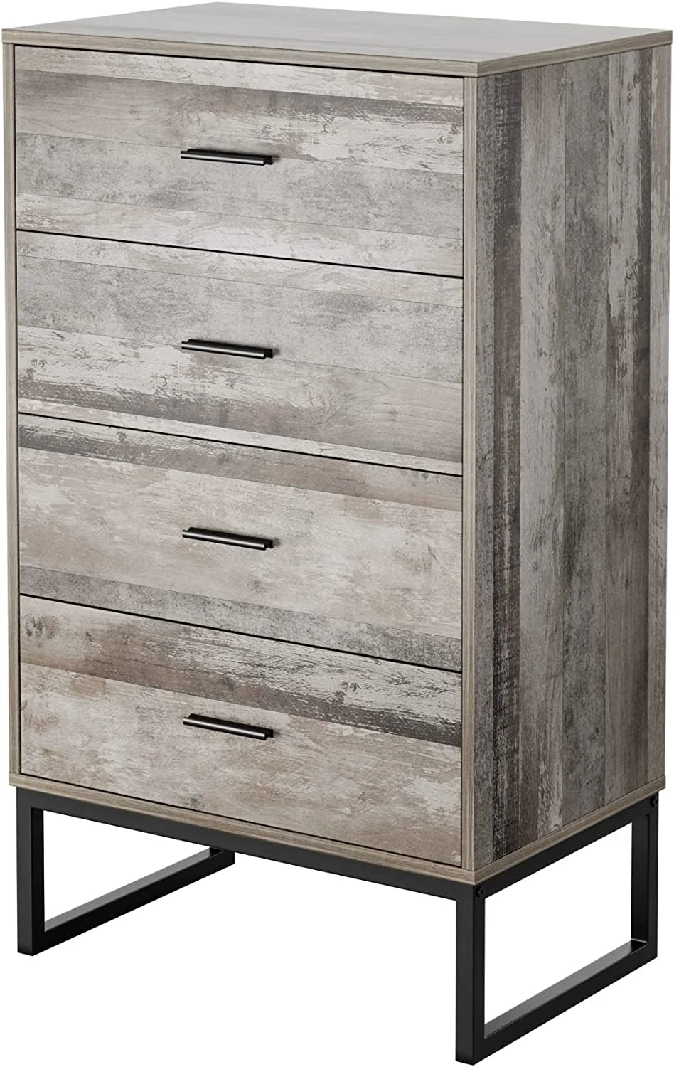4 Drawer Wood Dresser K489
