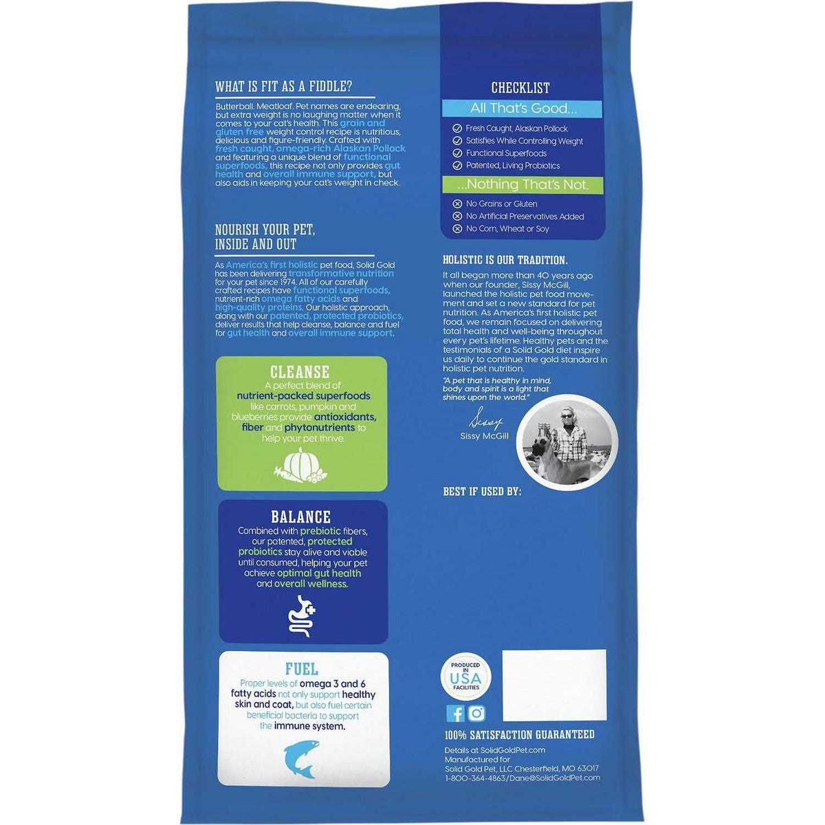 Grain-Free Alaskan Pollock Dry Cat Food K354770