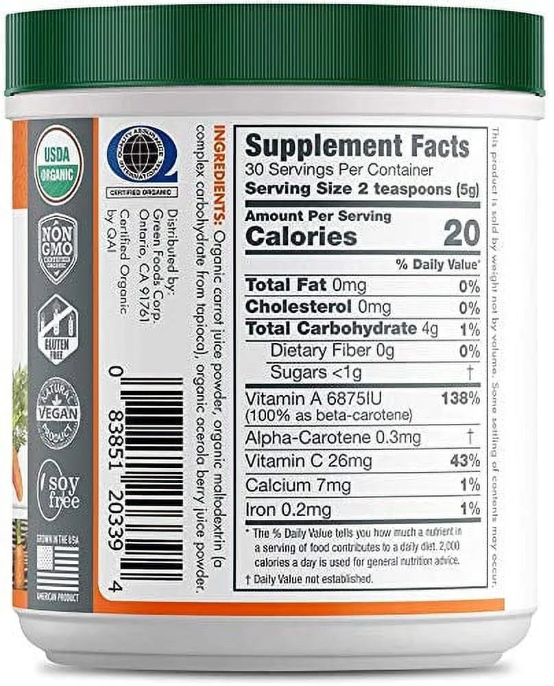 Organic Beet Carrot Matcha Green Foods Bundle N8385