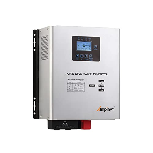 800W Pure Sine Wave Inverter with AC Charger X8636