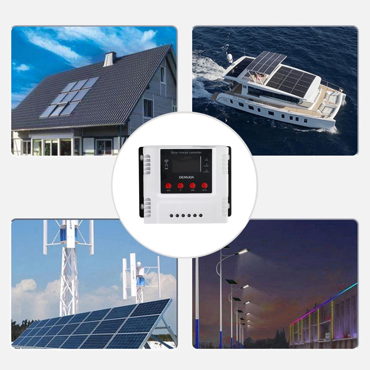 60A Solar Charge Controller C6845