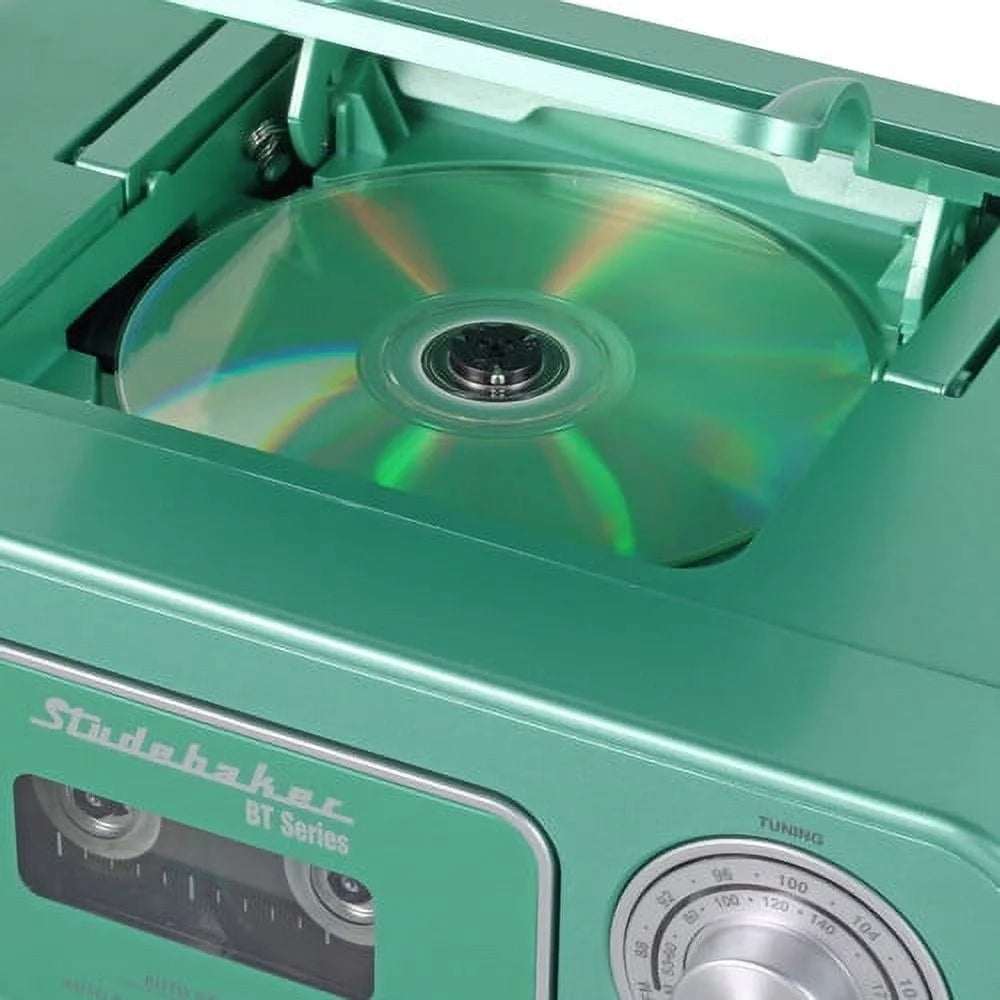 Bluetooth Portable CD Player Radio Cassette O773