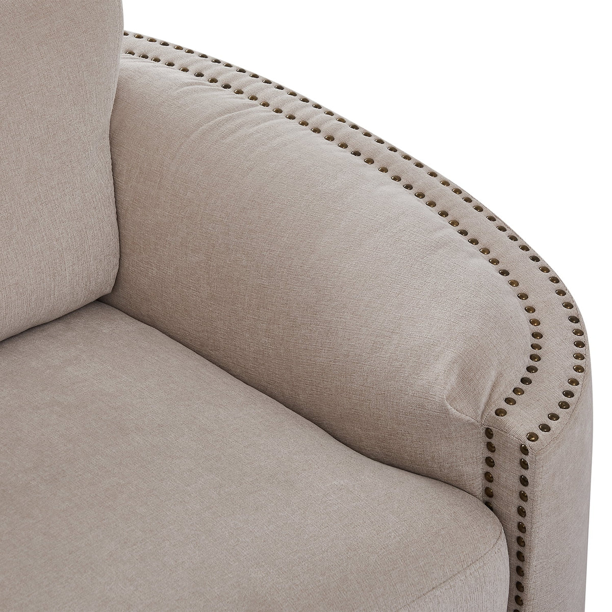 Beige 2 Seat Loveseat Sofa S428