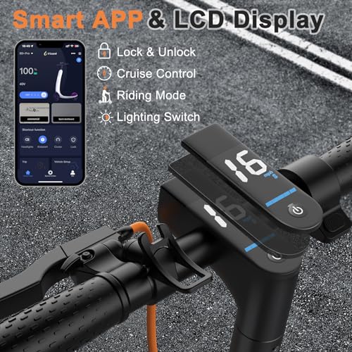 Electric Scooter, Folding E-Scooter with Dual Braking B48351