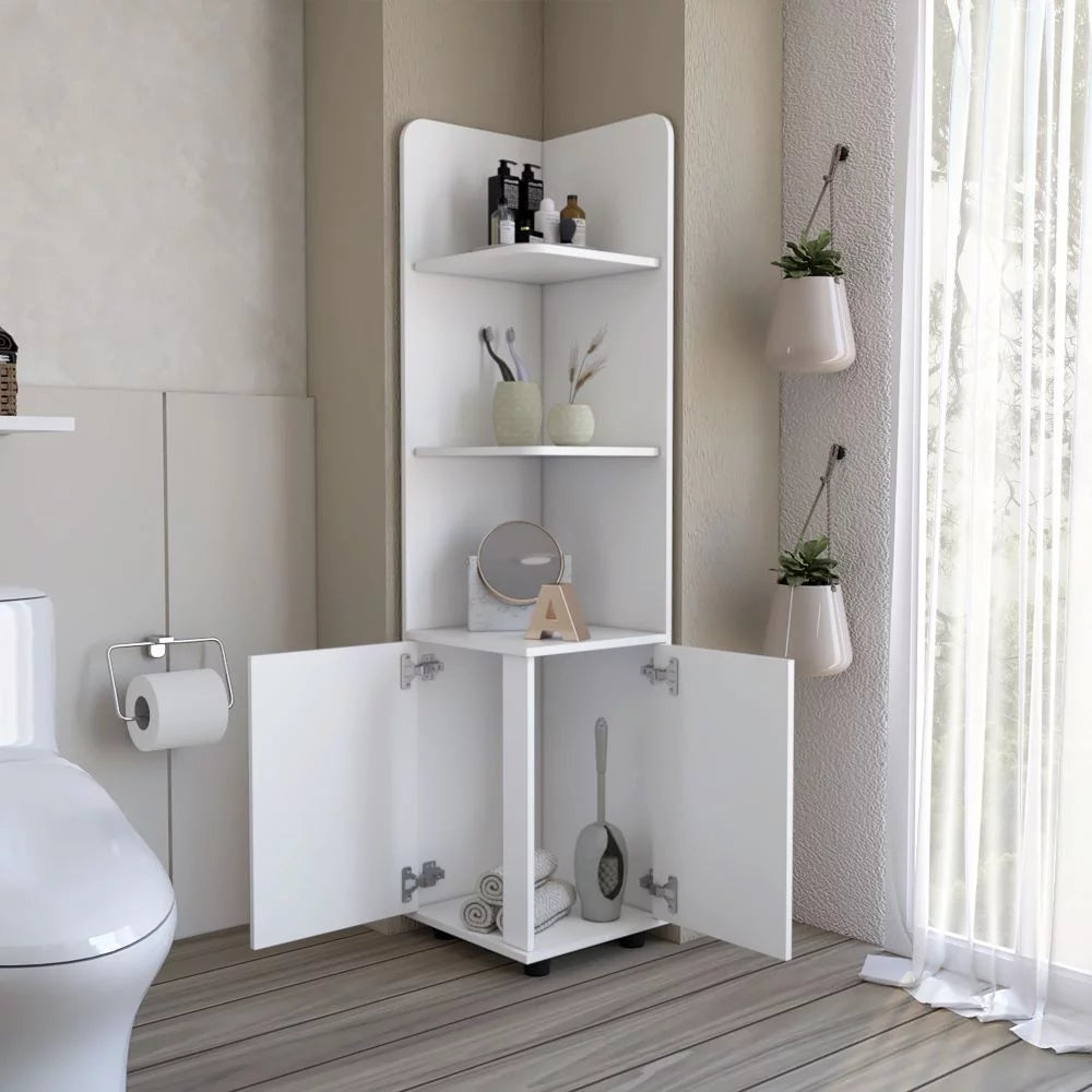 White Freestanding Cabinet B21609