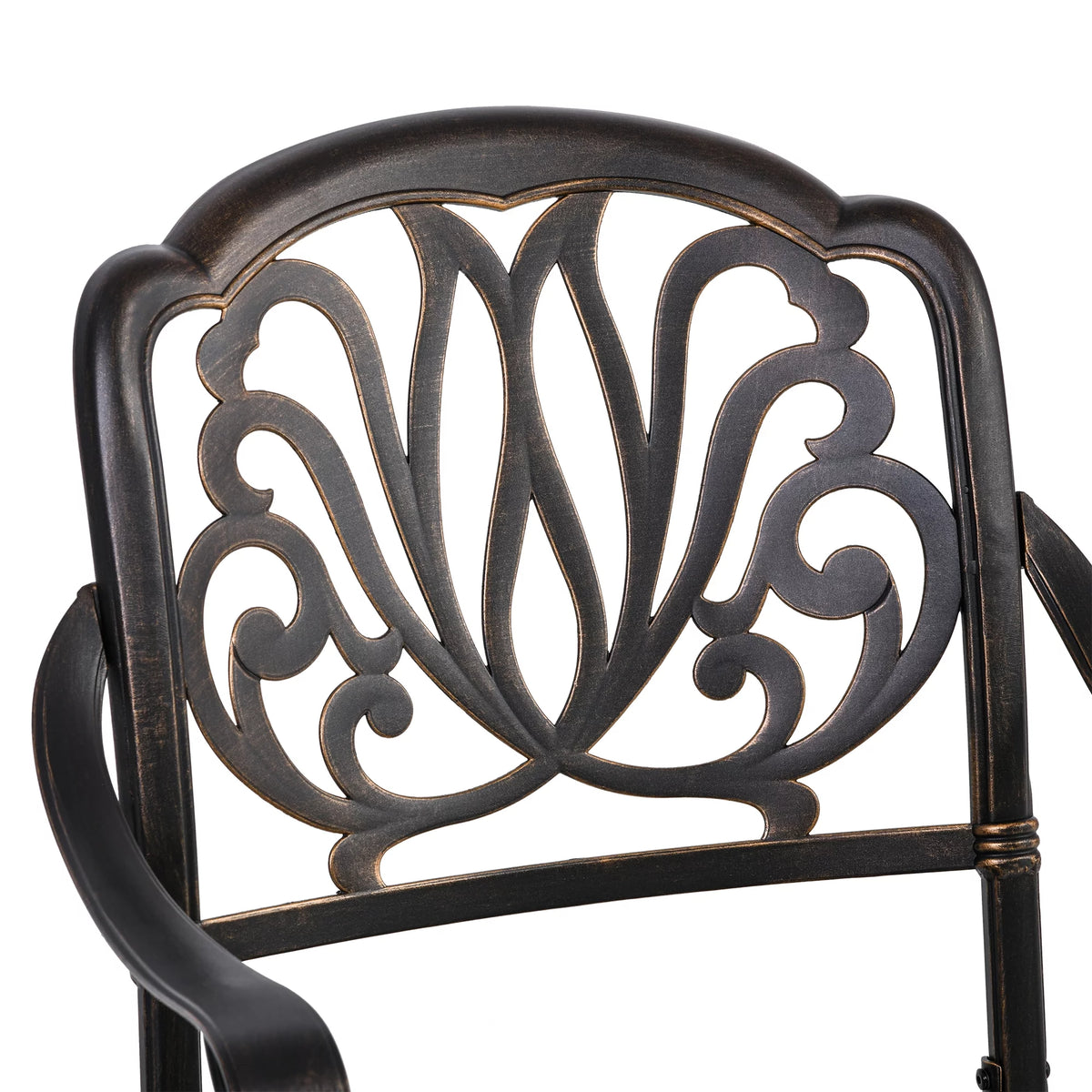 Cast Aluminum Patio Dining Set for 4 G169078