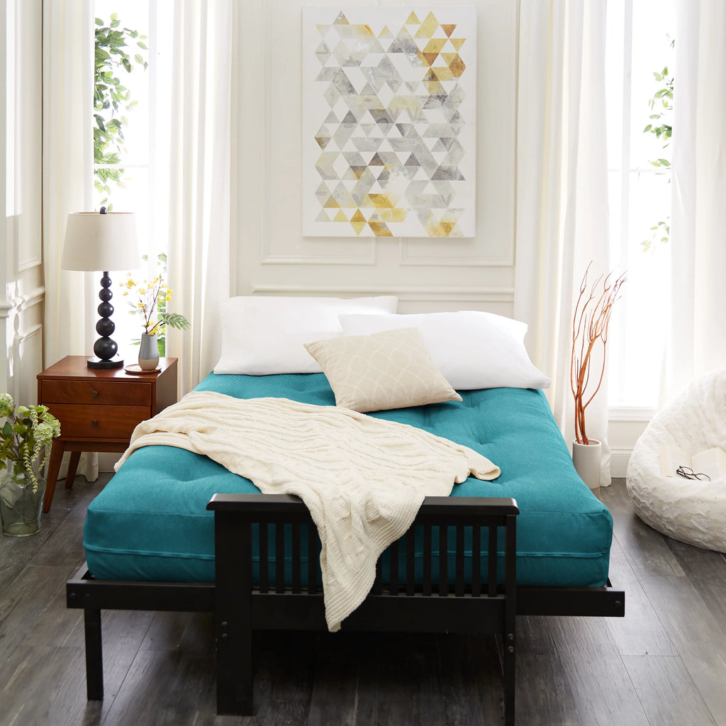 8 inch Reversible Tufted Futon Mattress Full Size V5472
