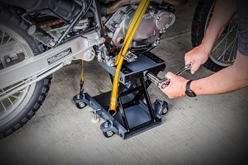 Hand Driven Motorcycle and Utility Lift M9688