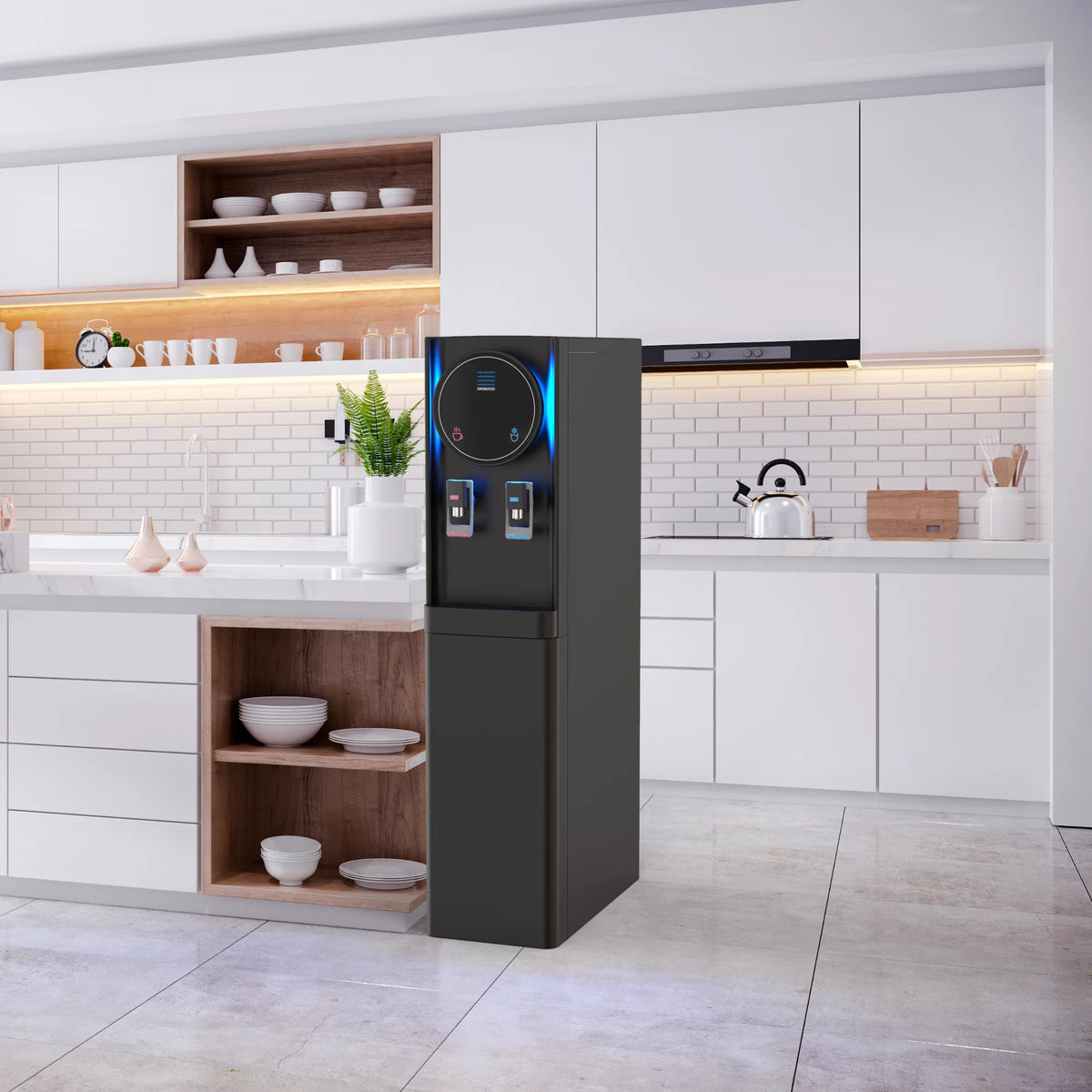 Bottleless Water Cooler Dispenser Black D975
