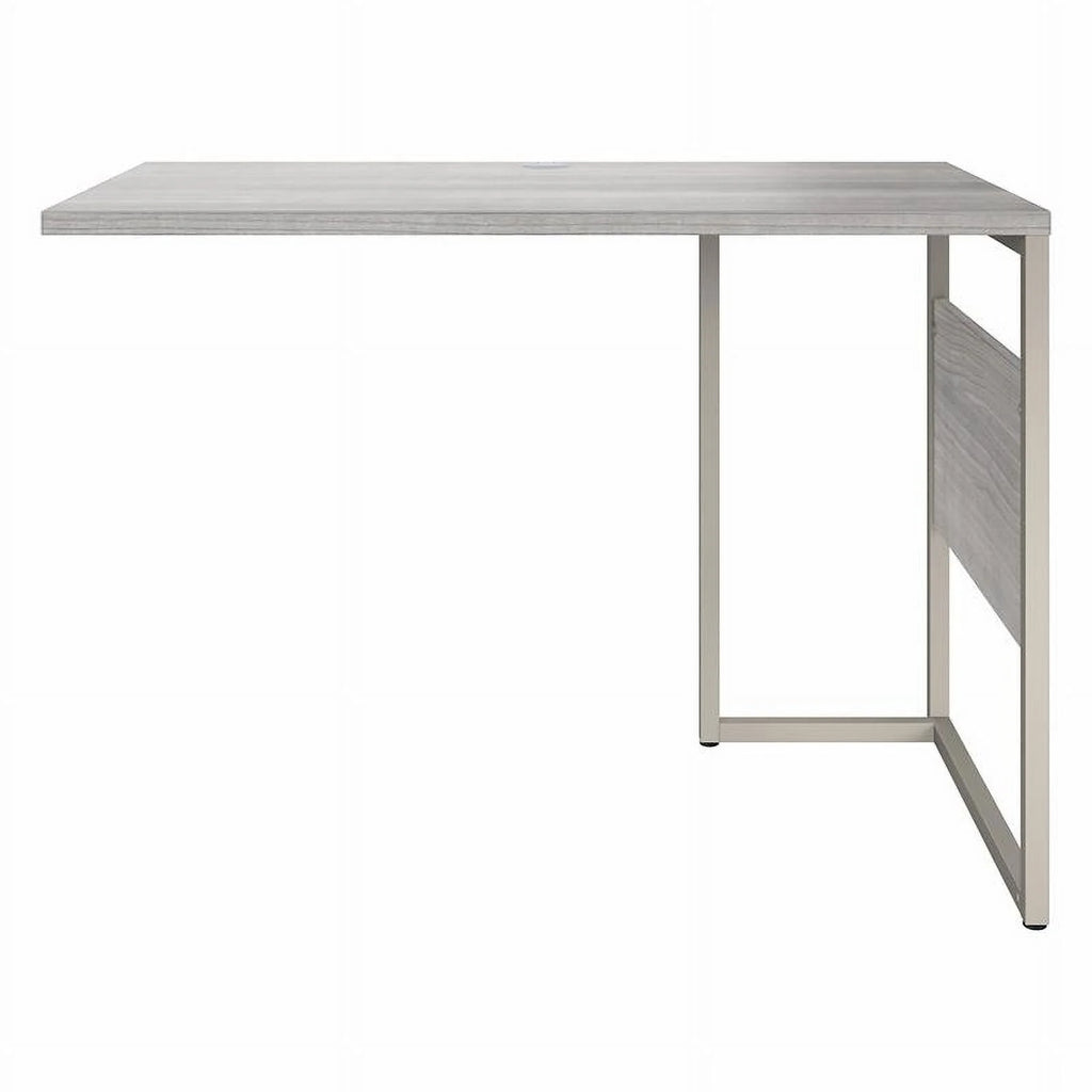 42W x 24D Desk Return/Bridge in Platinum Gray U112609