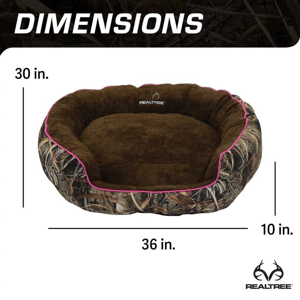 Camo Bolster Bed A349