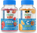 Sugar Free Fiber Kids + Vitamin C Kids Gummies Bundle R234714