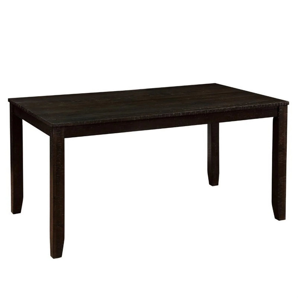 Brown 7 Piece Wood Dining Set A63351