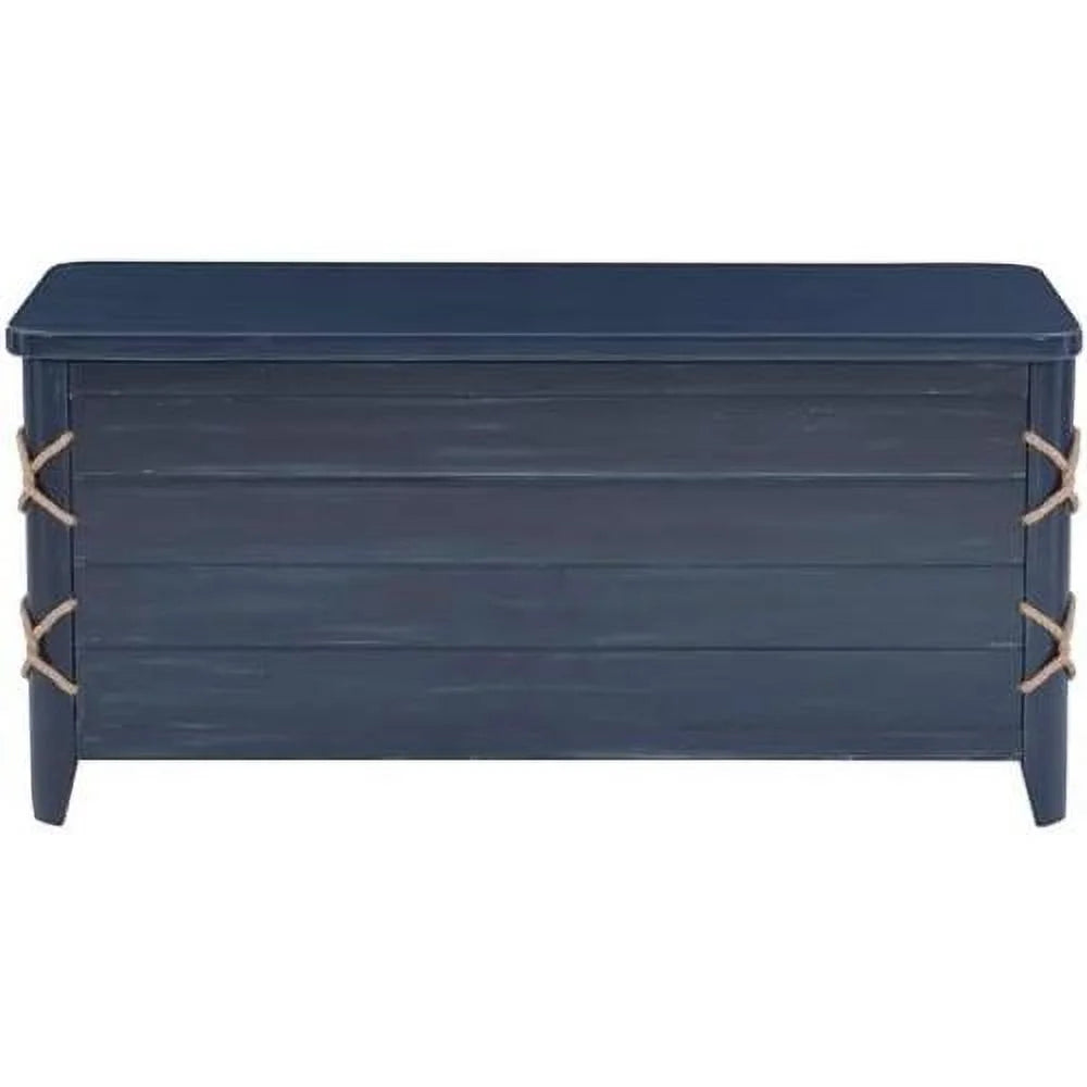 Blue Wood Storage Chest V628259