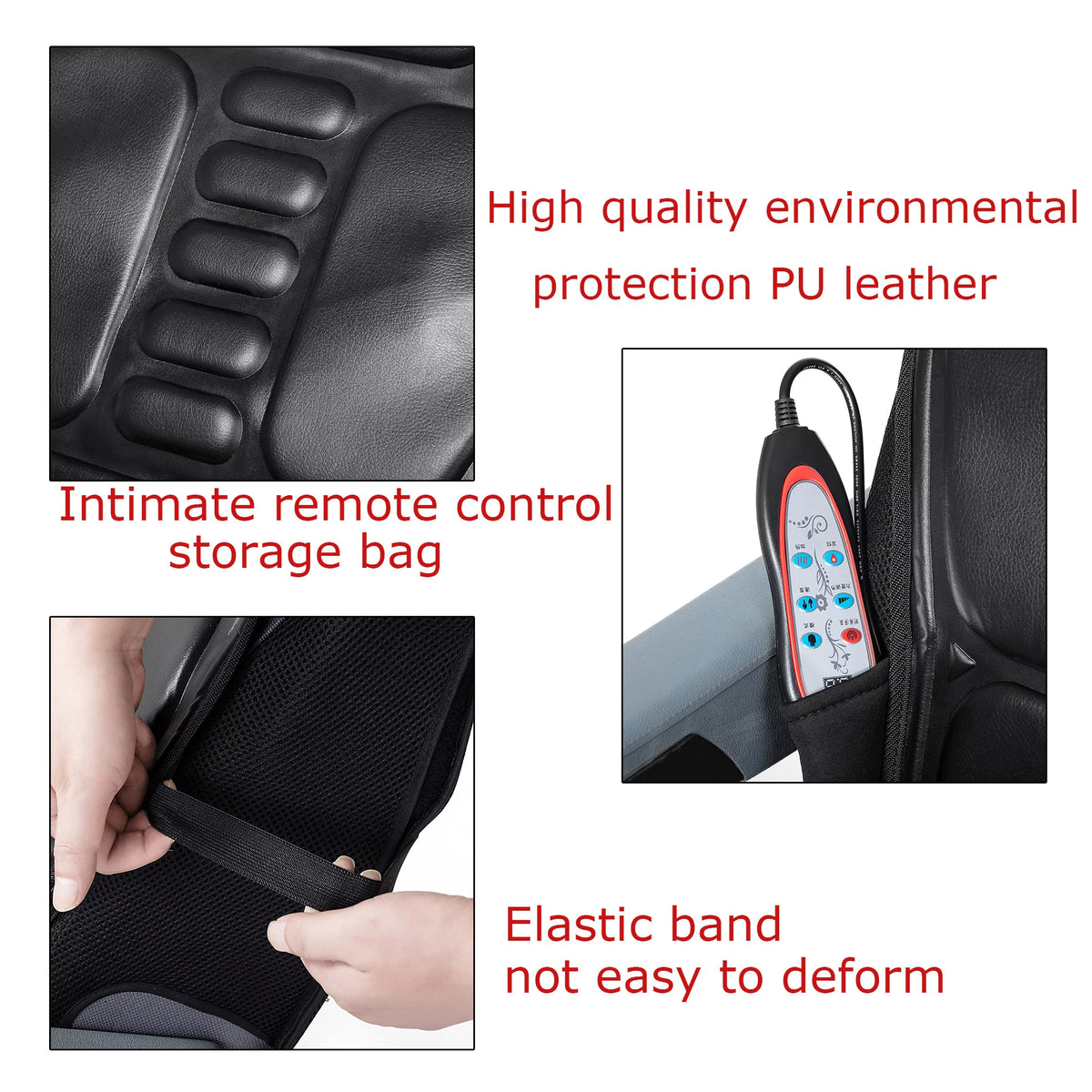 9 Mode Electric Seat Massager Cushion U706