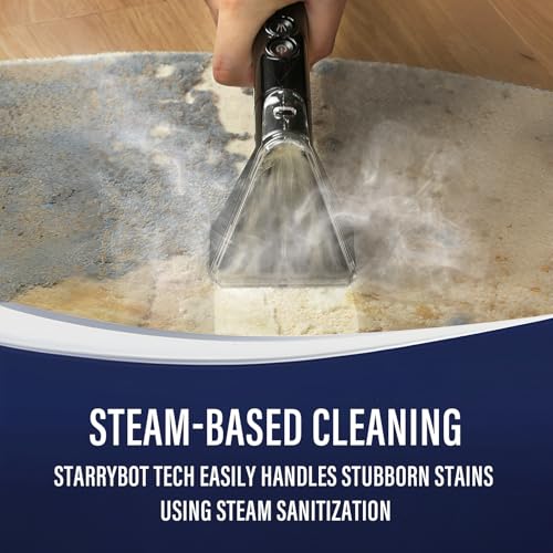 Portable Carpet & Upholstery Cleaner with Steam and Heating V8040