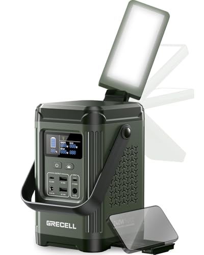240W Portable Power Station 153.6WH Solar Generator G6979