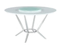 Round Dining Table with Lazy Susan Z329382
