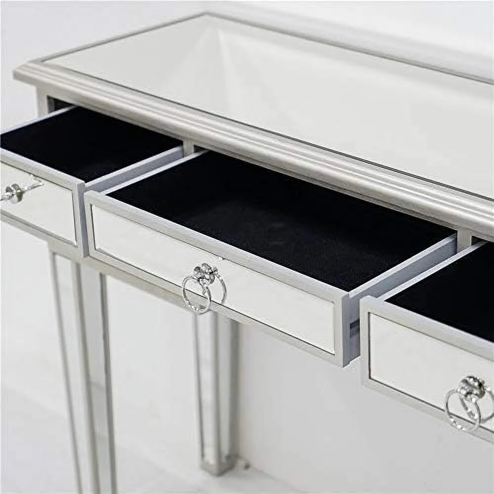 Mirrored Vanity Dressing Table with 5 Drawers I335