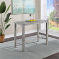 47.25 in. Storm Gray Pub Table E15056