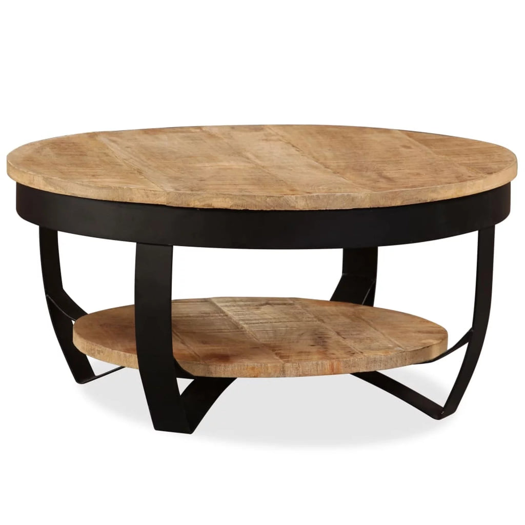 Solid Rough Mango Wood Coffee Table B189