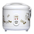 White Automatic Rice Cooker And Warmer With Rice Washing Bowl A282705