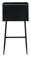 Black Modern Secretary Writing Desk L3444