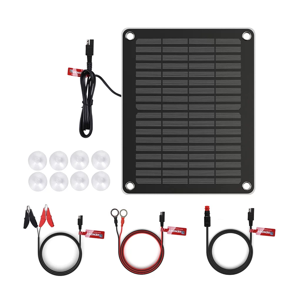 5W Solar Battery Charger and Maintainer Z8416