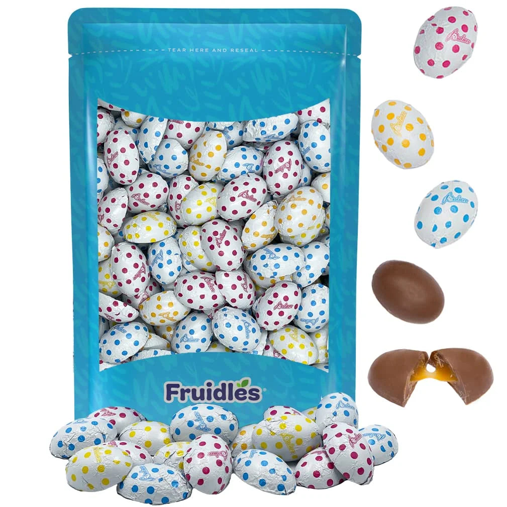 Caramel Half Eggs Milk Chocolate 1 Pound F94670