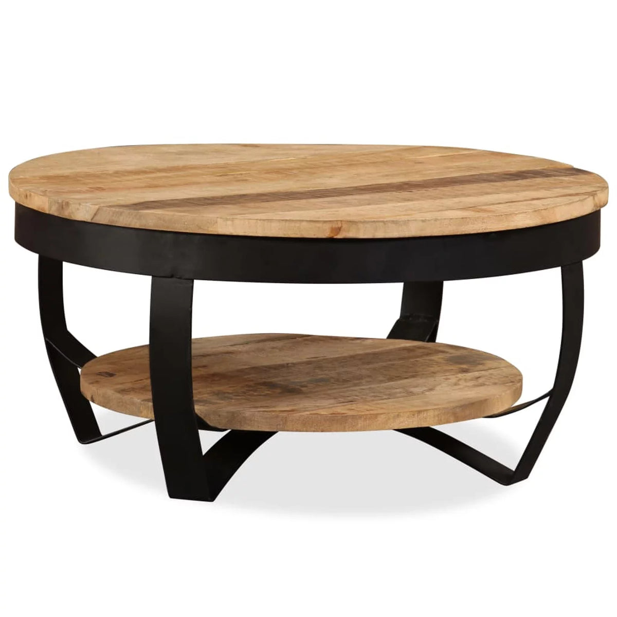 Solid Rough Mango Wood Coffee Table B189