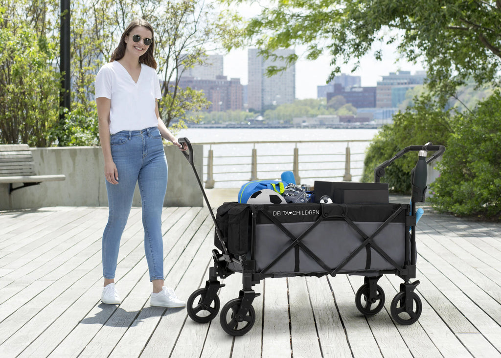 Grey/Black Stroller Wagon I74815