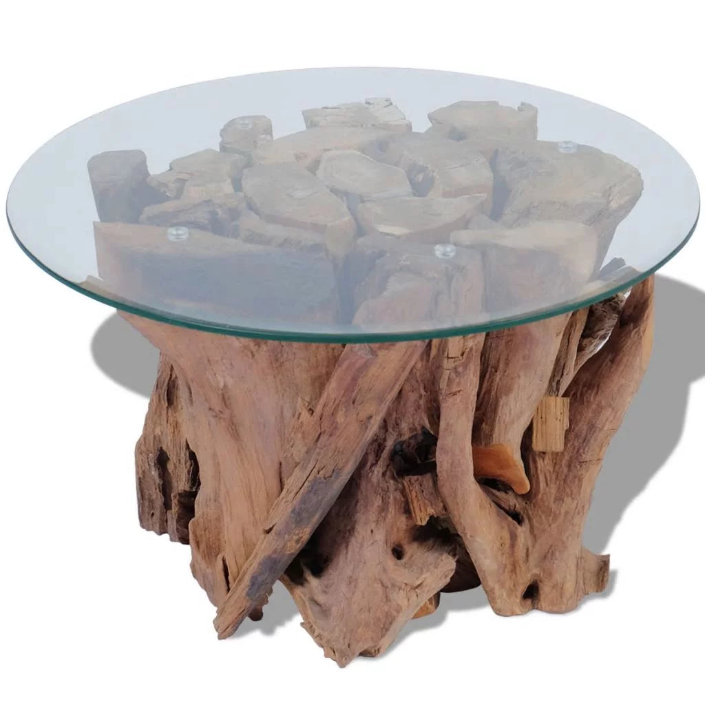 Solid Teak Driftwood Coffee Table H8264