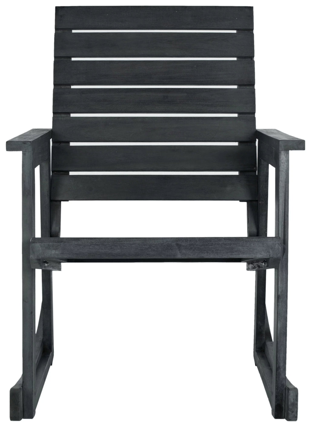 Dark Slate Grey Acacia Rocking Chair R540188