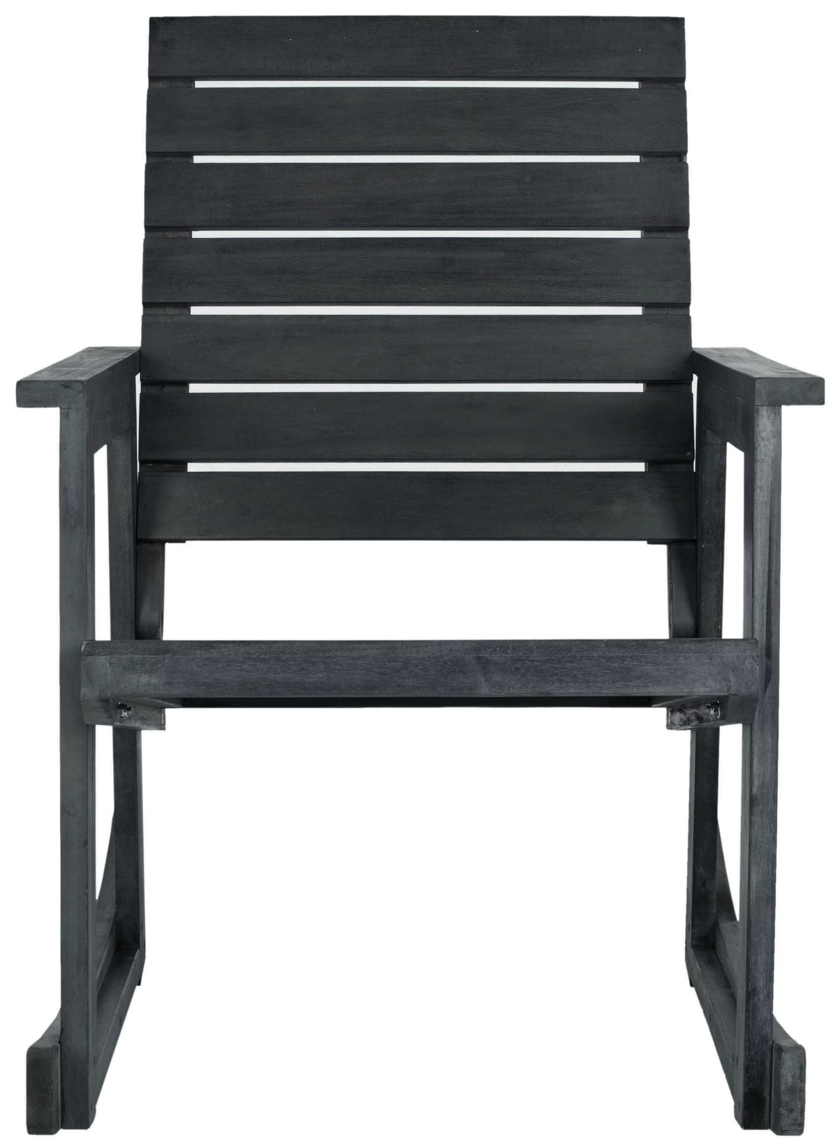 Dark Slate Grey Acacia Rocking Chair R540188
