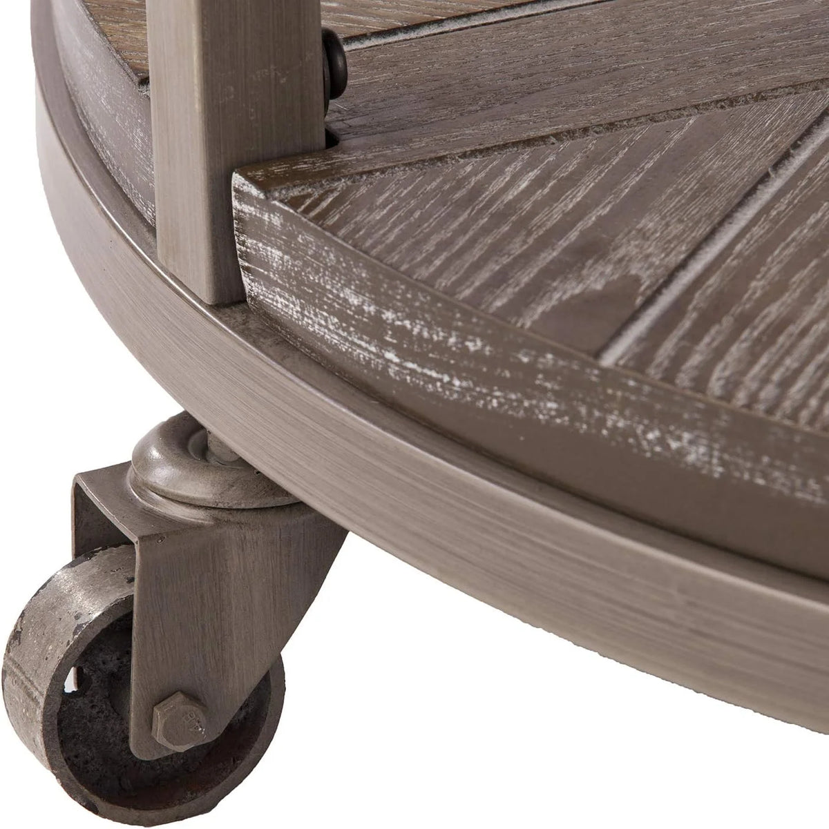 Round Industrial Coffee Table H69062