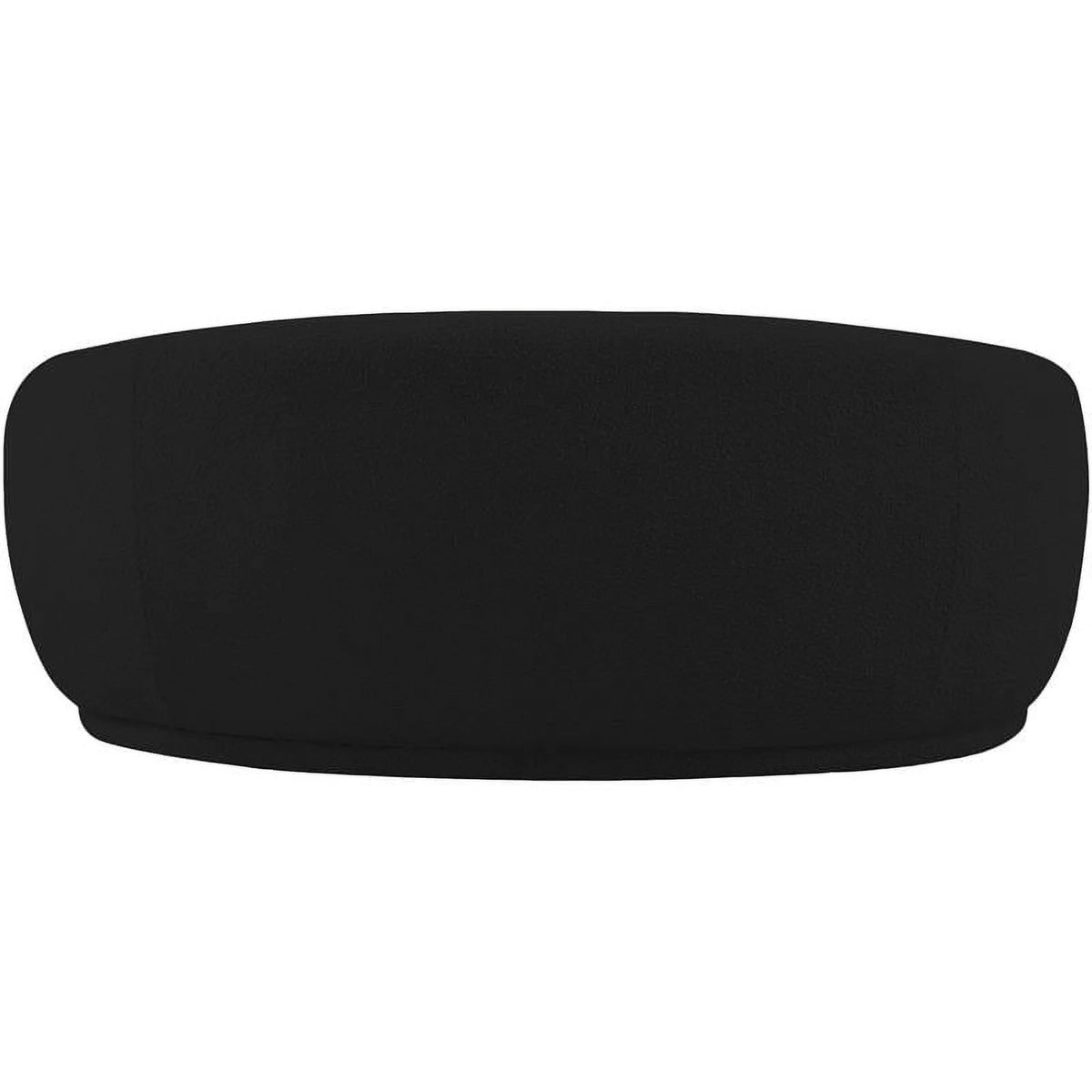 Black Boucle Fabric Loveseat B431897