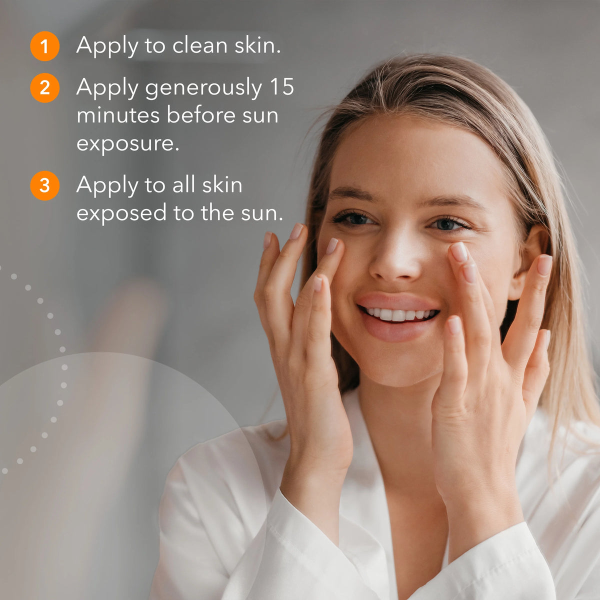 SPF 30 Tinted Sunscreen with Titanium Dioxide, Zinc Oxide E45679