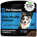 Salmon Skin Health Omega 3 Fish Oil Chews for Dogs 90 Ct D961