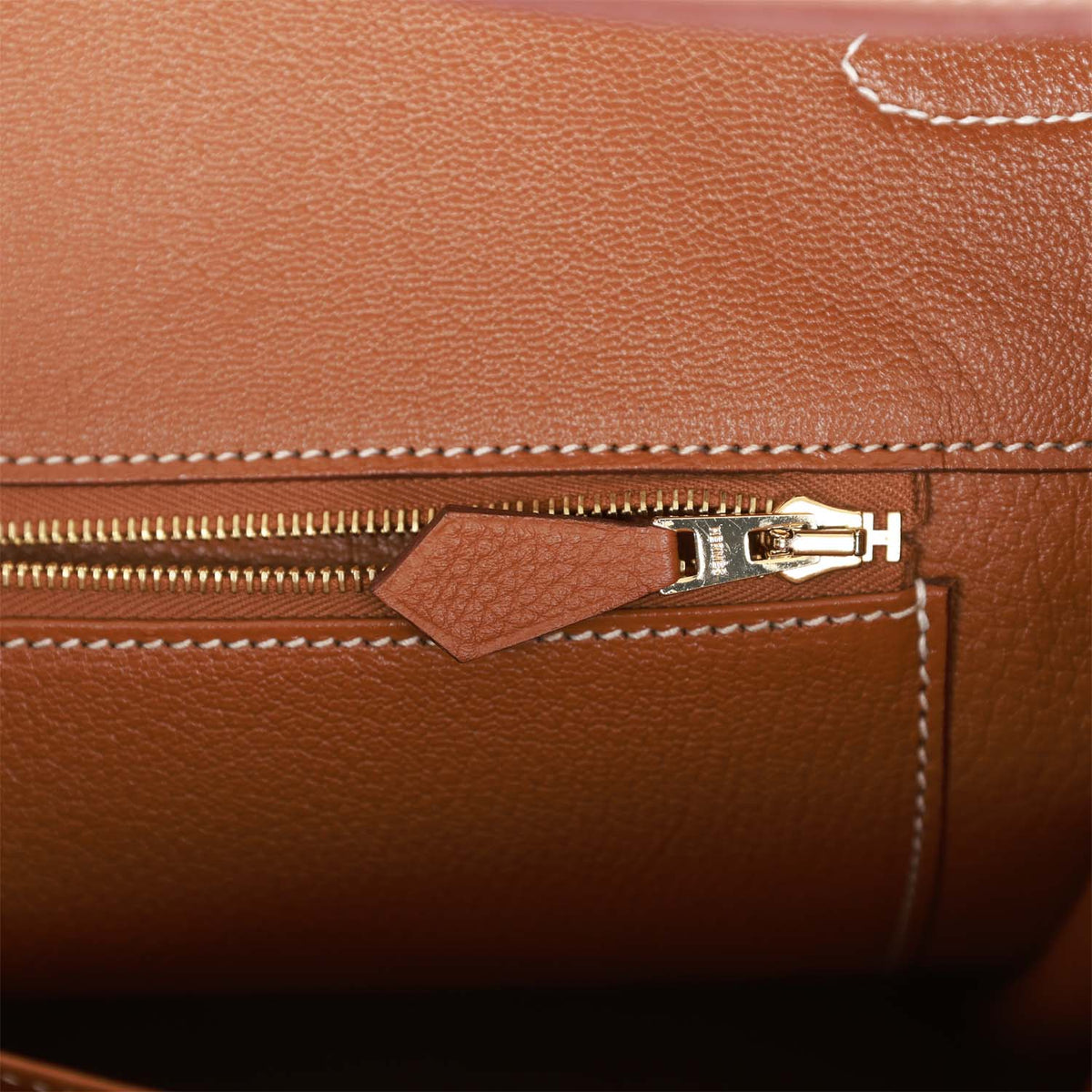 Pre-owned Gold Togo Leather Bag L1870