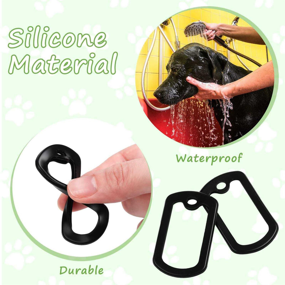 Silicone Rubber ID Tag Protector D4178