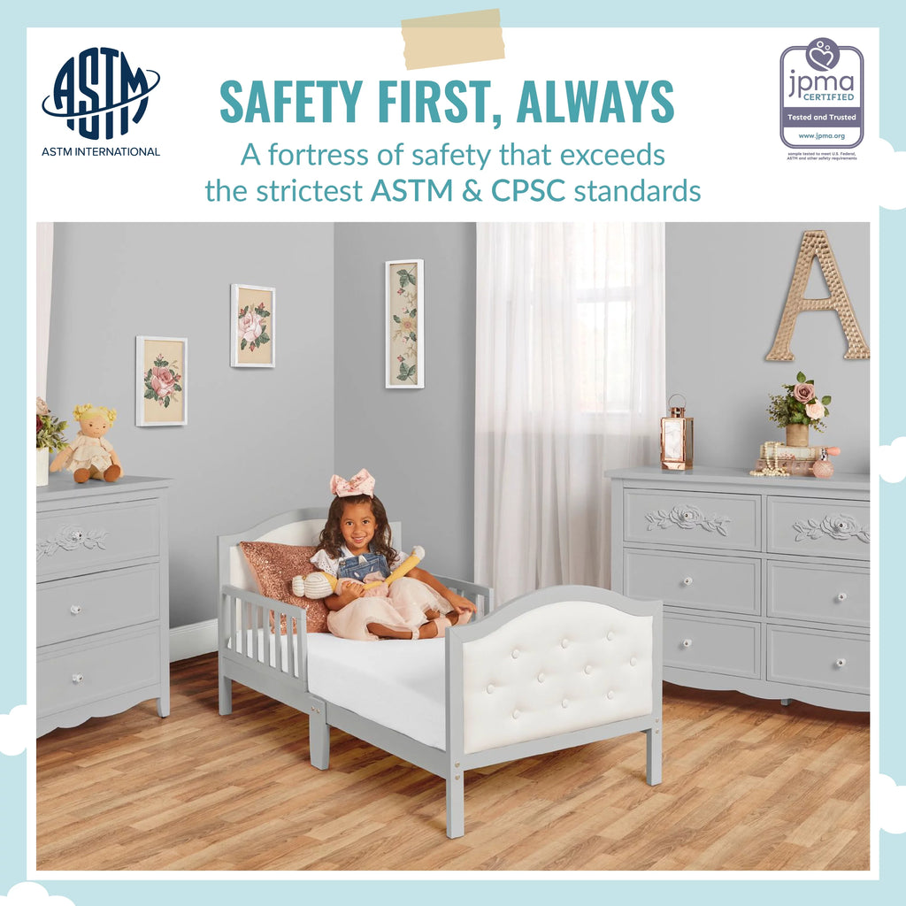 Grey Toddler Bed K7712
