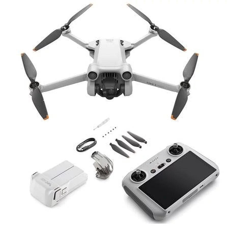 Mini 3 Pro Drone with RC Remote Controller with 2453mAh Intelligent Flight Battery X87357