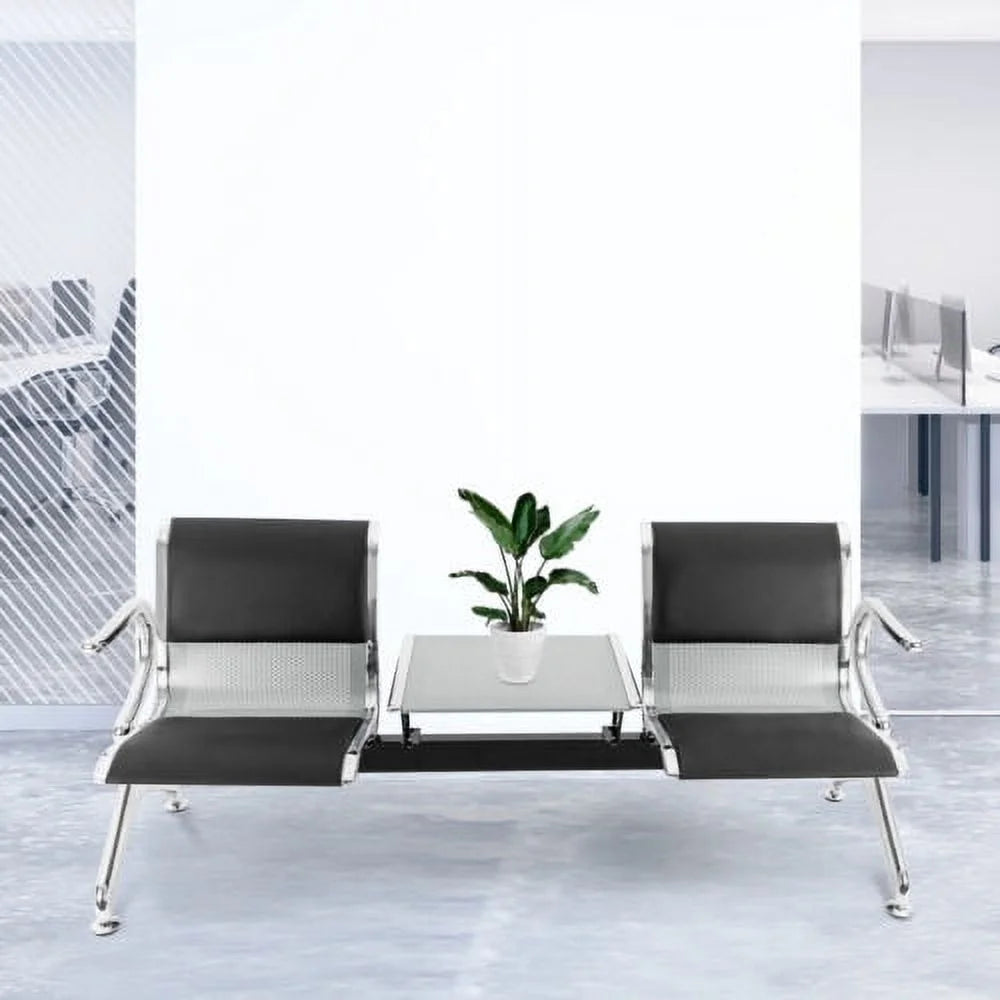 2-Seat Waiting Room Chair with Table X881