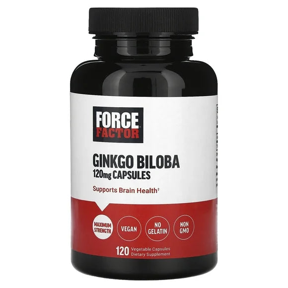 Ginkgo Biloba 120 mg 120 Vegetable Capsules F2125