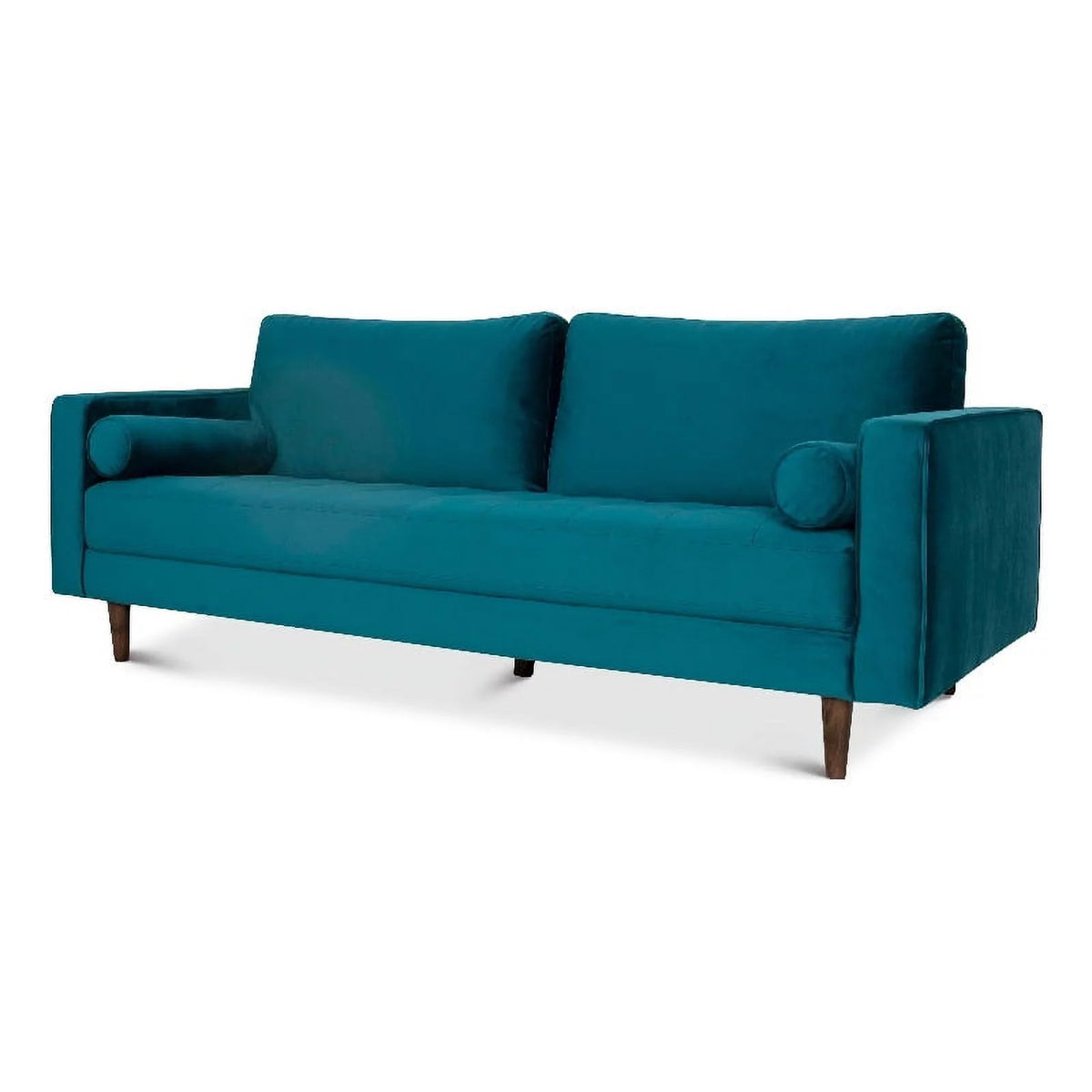 Mid-Century Modern Velvet Sofa C7621