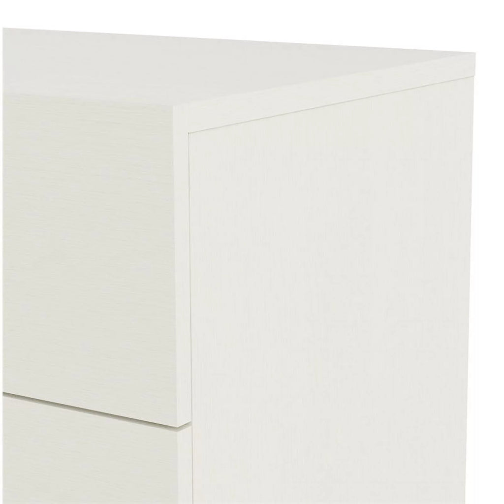 White 8 Drawer Engineered Wood Dresser X475