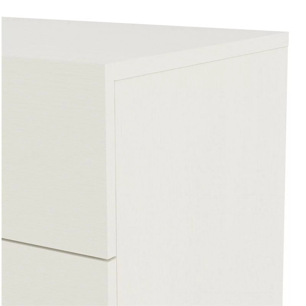 White 8 Drawer Engineered Wood Dresser X475