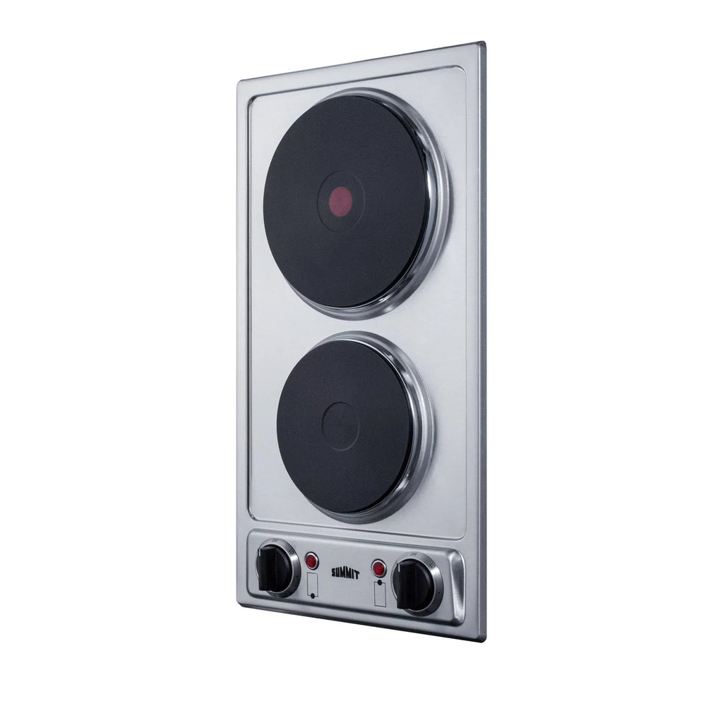 Stainless Steel 2 Burner Electric Cooktop I8392